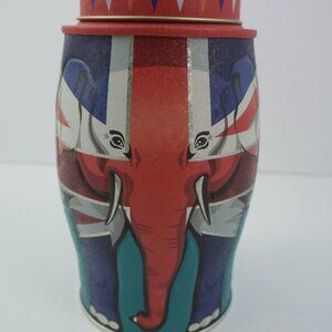 Williamson Tea Elephant Union Jack Cannister
